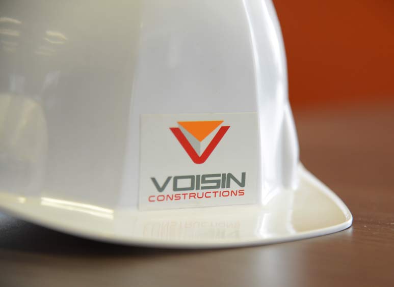 Casque de chantier Voisin Constructions